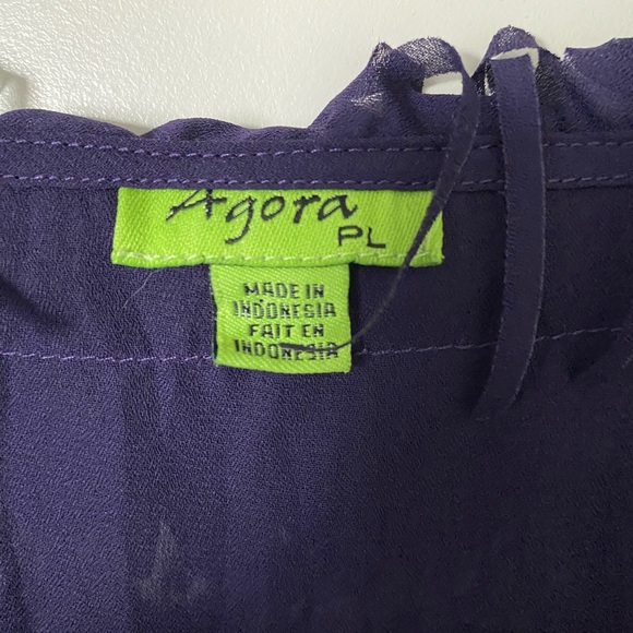 Purple fringe top - Picture 5 of 6